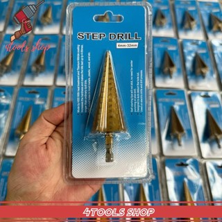 Mũi khoan tháp chuôi lục giác 4-32mm cao cấp