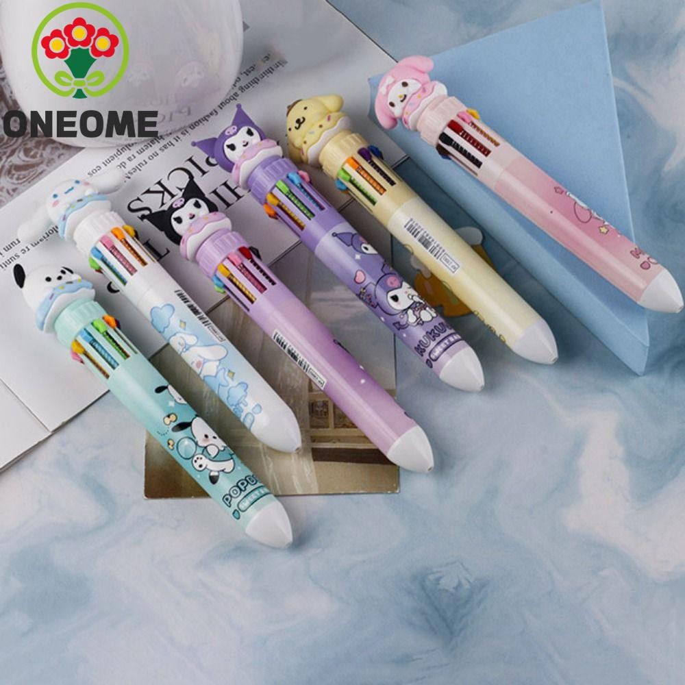 Bút bấm nhiều màu ONEOME Kitty Kawaii Office | Shopee Việt Nam