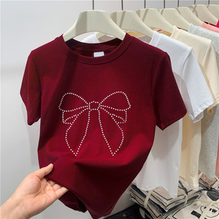 Hiixiivi [Mới 100% Cotton] Áo thun ngắn tay nữ Tee Baggy Nam Nữ Baggy Tròn Unisex Cổ dáng rộng Unisex Tee 4 / 12