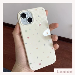 Vỏ bảo vệ điện thoại di động phiên bản mềm graffiti nơ giảm xóc cho vỏ iphone 15 15promax 14promax 13promax 11 12promax XR 7p 8plus Kết cấu bề mặt sáng
