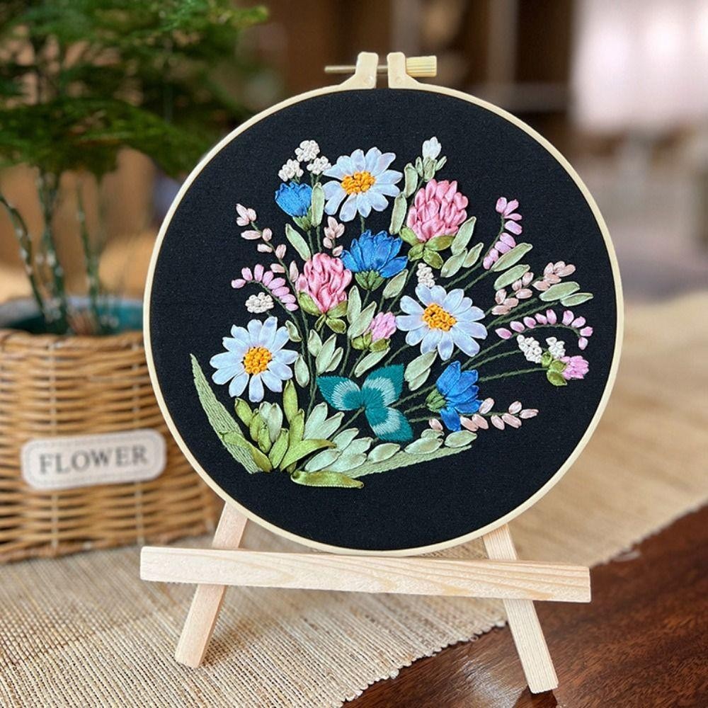 Bộ dụng cụ thêu ODAKA, Bộ dụng cụ thêu ruy băng thủ công, Bộ dụng cụ thêu thêu nghệ thuật