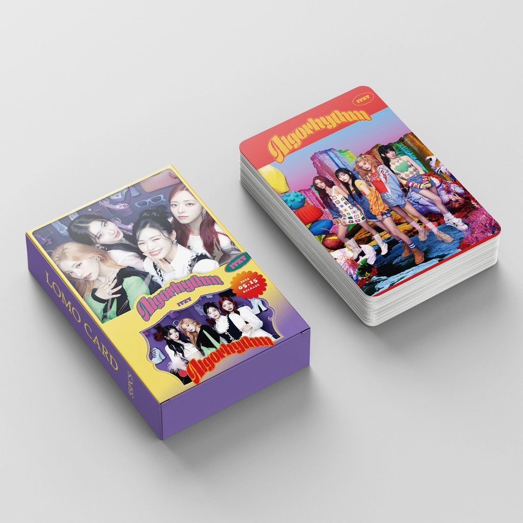 Linxx 55 Chiếc ITZY Algorhythm Album Lomo Card Kpop Photocards Bưu Thiếp Series
