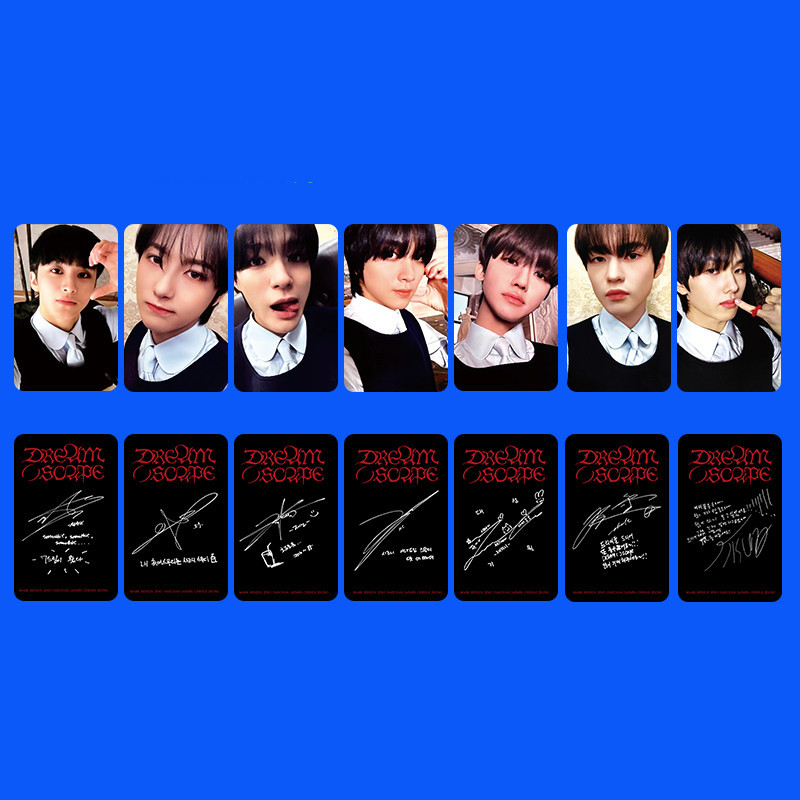 5-7 Chiếc NCT DREAM Lomo Cards DREAM () SCAPE Album Photocards Mark RENJUN Jeno HAECHAN JAEMIN Chenle Jisung Kpop Bưu Thiếp YM