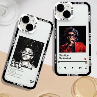 Ốp Điện Thoại Poster Tối Giản The Weeknd Cho iPhone 15 Pro Max 14 11 12 13 Mini XR XS 7 8 6 6S Plus SE 2020 2022 Vỏ TPU Mềm Xu Hướng Thương Hiệu Cool Luxury Siêu Mỏng