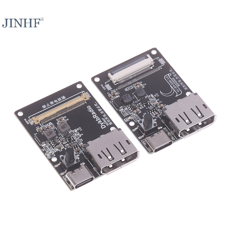 Jinhf 30pin 40pin DP Sang EDP Bảng điều khiển TYPEC EDP Bảng điều hợp tín hiệu Cáp EDP 4k 8K 144HZ Cho 30p 40p Màn hình hiển thị LCD Máy tính HOT