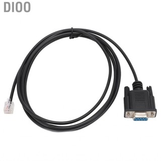 Dioo DB9 RS232 To RJ11 6P4C Console Cable  6ft Serial Heat Resistant Safe Connection Plug and Play High Flexibility for APC AP7800 AP7900 940-0144A