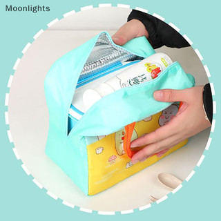 Moonlights Di Động Hoạt Hình Tote Nhiệt Hộp Cơm Trưa Túi Nhôm Lá Văn Phòng Sinh Viên Bento Lưu Trữ Túi Cách Nhiệt Túi Ăn Trưa EN