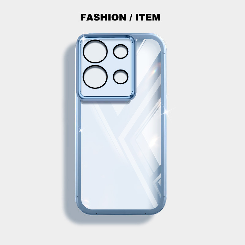 Ốp điện thoại trong suốt màu siêu mỏng YBD cho Infinix Note 30 Pro Note 30i Zero 30 GT 10 Pro GT 20 Pro X6731 X6739 X683B X6716B Vỏ mềm silicon trong suốt thời trang nữ tính