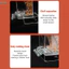 Hộp đựng thức ăn hạt giống chim tự động trong suốt và phụ kiện lồng vẹt T Đồ dùng cho chim [BK]