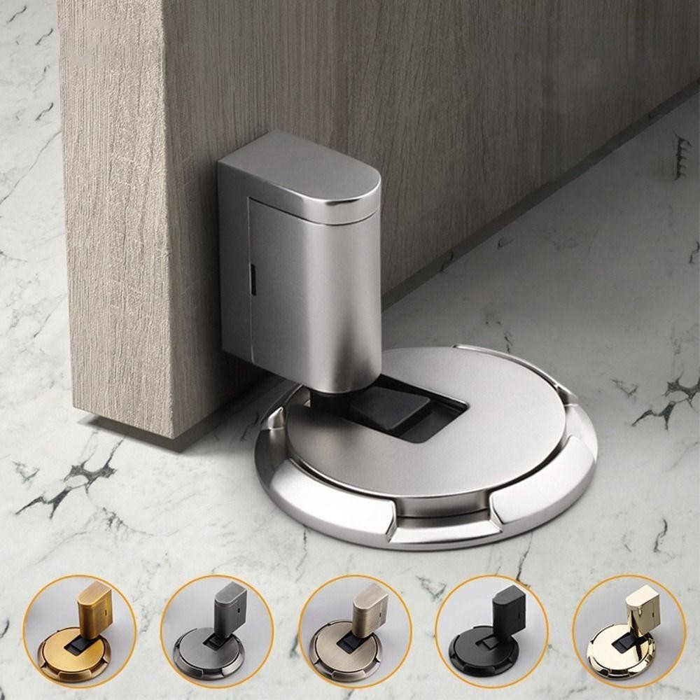 Nút chặn cửa cơ khí AFTEROF, Giá đỡ cửa hạng nặng bằng hợp kim kẽm, Cửa hút cửa chống va chạm có thể điều chỉnh chống va chạm