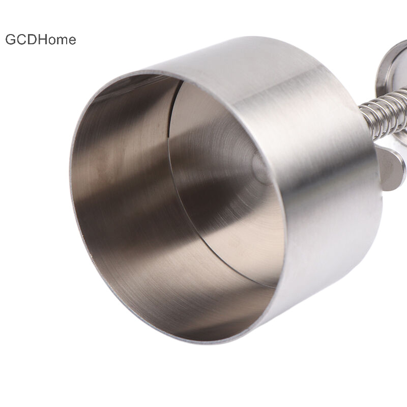 Gcdhome 304 Thép Không Gỉ Hamburger Thịt Báo Chí Burger Patty Maker Khuôn Hướng Dẫn Sử Dụng Nướng Dụng Cụ HOT