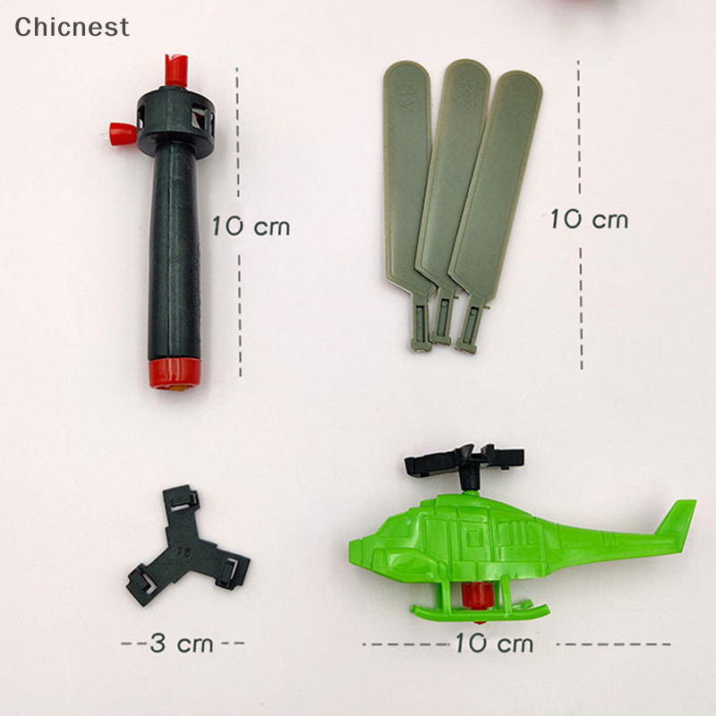 [Chicnest] Dây kéo Máy bay trực thăng Fly Dây rút Máy bay nhỏ Trò chơi ngoài trời Cửa hàng giáo dục