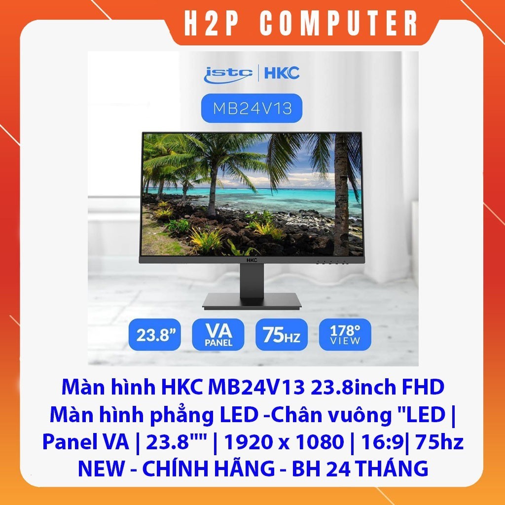 Màn hình HKC MB24V13 23.8inch FHD -Chân vuông 