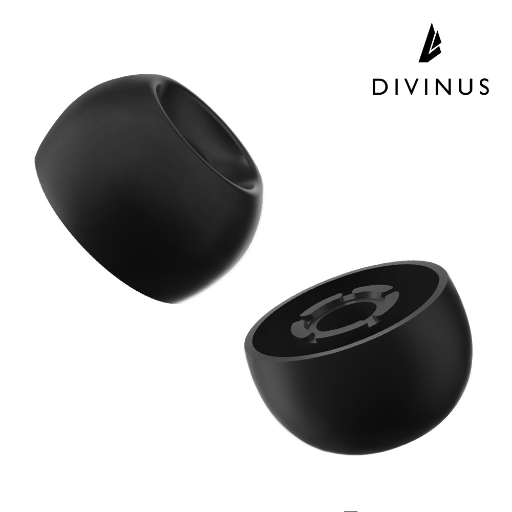 Đầu tai nghe silicon lỗ khoan rộng DIVINUS Velvet cho vòi phun 4-6mm Đầu tai mềm mại sâu cho tai nghe Tanchjim 4U Davinci