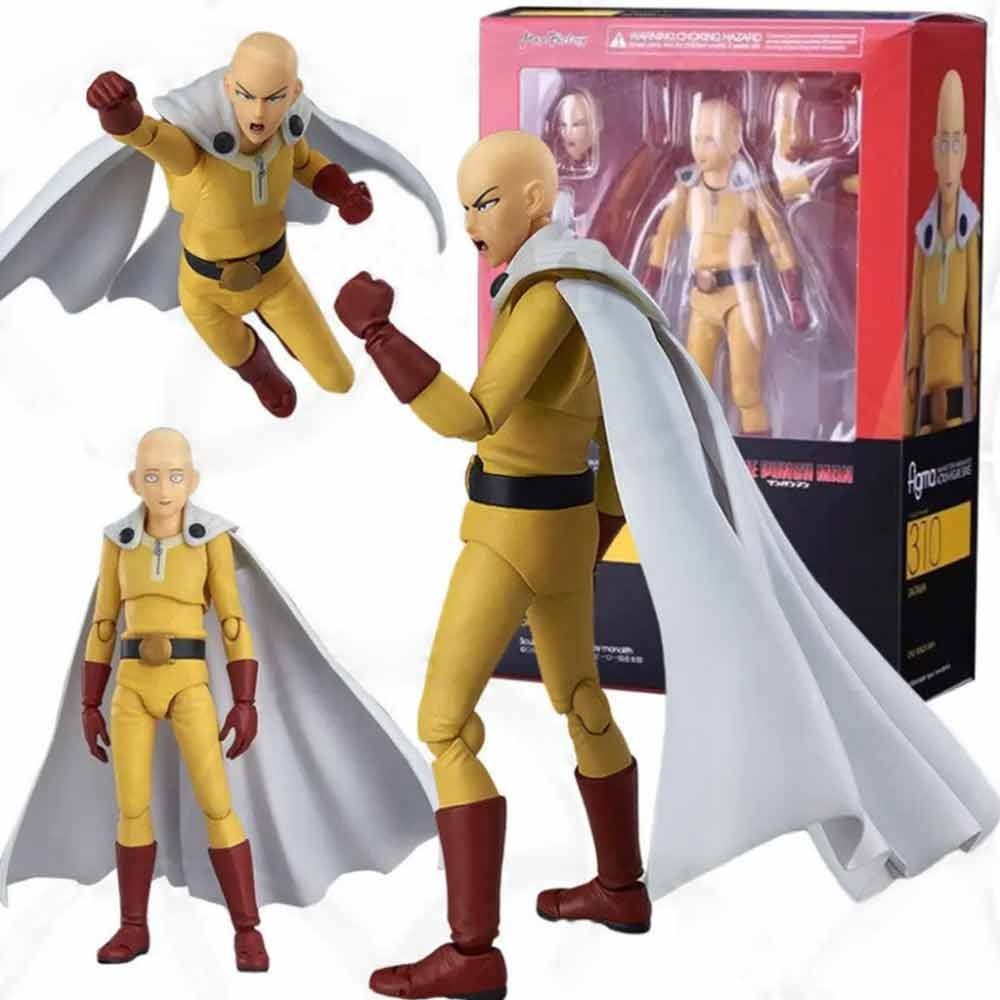 Figma 310# One Punch Man Saitama-sensei Bald Action Figure | Shopee ...