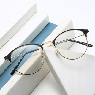 Kính đổi màu nam nữ gọng kim loại cao cấp, Mắt kính thời trang chống tia UV và ánh sáng xanh style hàn quốc Styley K028