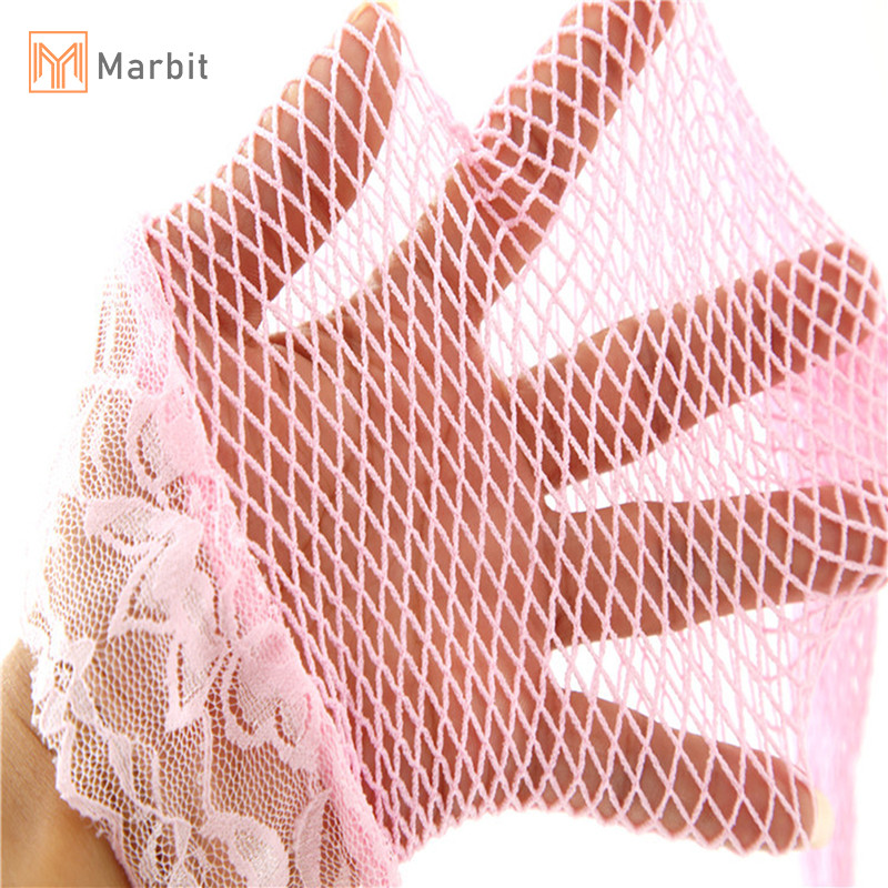 Marbit Nữ Fishnet Ren Đùi Vớ Cao Đầu Gối Vớ Trên Đầu Gối Lưới Vớ Mới