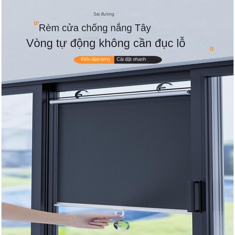 【Sử dụng hộ gia đình/ô tô】Rèm cuộn che nắng cách nhiệt tự động thu gọn ...