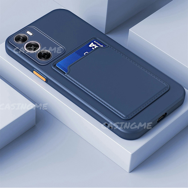 Oppo Reno12 12Pro 5G 2024 Vỏ Thẻ Kẹo Cho Oppo Reno 12 Reno12 OppoReno12 Pro 12Pro 5G 4G 2024 Camera Bảo Vệ Khe Cắm Ví Silicon Mềm Ốp lưng