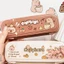 GETVOW Capybara Túi Đựng, Đồ Dùng Học Tập Hộp Đựng Bút Chì Dung Tích Lớn, Quà Tặng Học Tập Hoạt Hình Dễ Thương Hộp Văn Phòng Phẩm Học Sinh