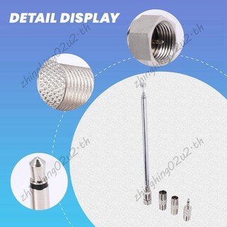 Cần Ăng Ten 3.5mm Bộ Chuyển Đổi Đài FM Ăng Ten Thay Thế Kính Thiên Văn Vít Loại F Nam Cắm Kết Nối AV Stereo Thu