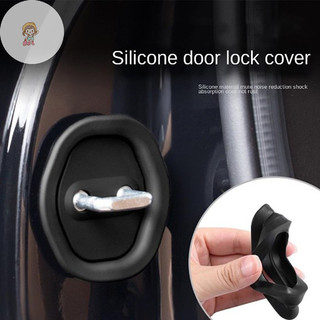 Twe Đa Năng Cửa Ô Tô Tắt Tiếng Giảm Chấn Đệm Khóa Cửa Silicon Khóa Cửa Ô Tô Chống Va Chạm Vỏ Bảo Vệ VN