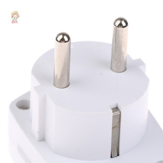 TWE 1Pc Đức Type F Ổ cắm nguồn có thể sạc lại W / Đèn báo LED Cắm có thể tháo rời VN