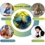 JVSUB Spin Ball, Đồ chơi Fidget Bóng bánh răng in hình giác quan, Quả cầu bánh răng quay sáng tạo Lo âu Bóng căng thẳng thư giãn cho người lớn Quà tặng trẻ em
