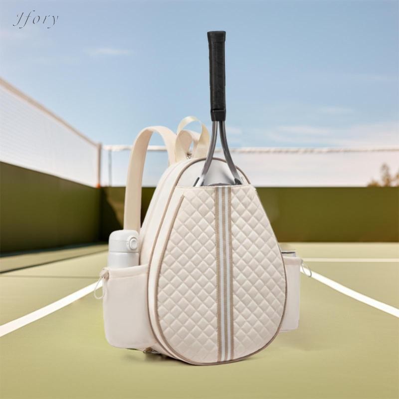Túi Tennis Jfory có dây kéo Ba lô đeo chéo quần vợt có dây kéo ngoài trời