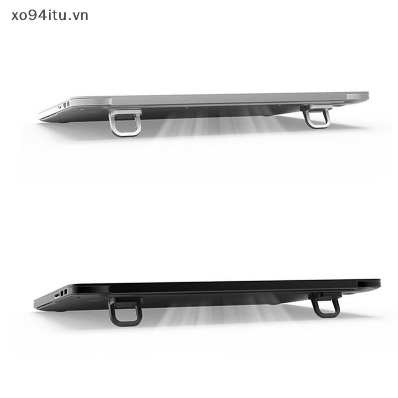 XOITU 2 Chiếc Giá Đỡ Laptop Di Động Có Thể Gập Lại Nvisible Laptop Riser Chân Đế Cho Máy Tính Xách Tay Giá Đỡ Làm Mát VN