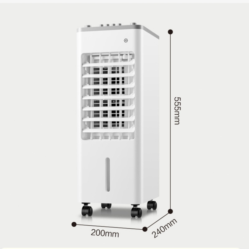 Quạt Điều Hòa Hơi Nước Mini,Điều khiển Quạt điều hòa cho gia (dung tích 12 Lít),Quạt Làm Mát Bình Chứa Nước Lớn 12L
