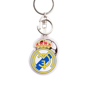 [Móc khóa] Móc khóa huy hiệu câu lạc bộ bóng đá, quà tặng Milan, mặt dây chuyền ba lô, Manchester City, Real Madrid, Chelsea, móc khóa xe POTI