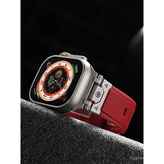 Sports stainless steel modified watch strap For Apple Watch Ultra 46/44/40/49/45/41/42/38/45mm iwatch Series Ultra/10/9/8/7/6/5/4/3/2/1