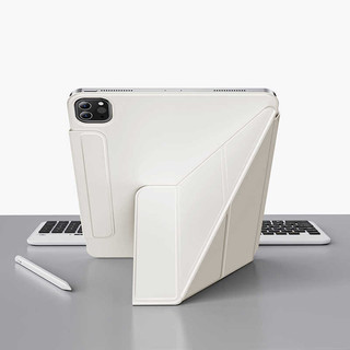Ốp điện thoại máy tính bảng từ tính thông minh cho iPad thế hệ thứ 11 A16 2025 Air 13 Air 11 M3 Pro 11 13 Air 6 5 4 10th 10.9 Pro12.9 Y-Folding Flip Stand Cover có khóa tháp