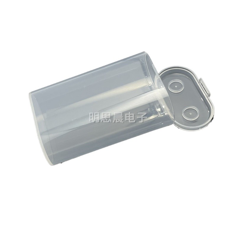 ((Số lượng lớn và giá tuyệt vời) Hộp lưu trữ pin 21700 Đầu phẳng 2 phần ...