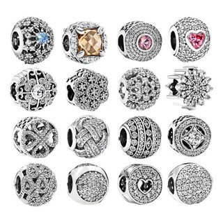 Có hàng Mặt dây chuyền tròn lấp lánh DIY Charm