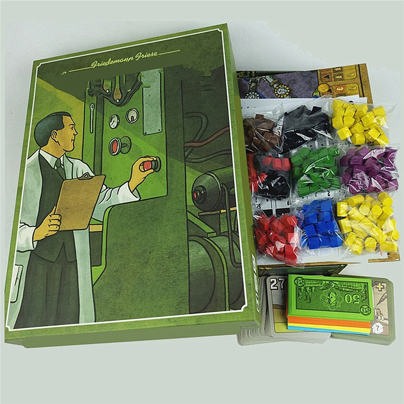 [Luật Việt] Boardgame Power Grid Trò chơi Ông Trùm Ngành Điện tigarboardgame Tigar
