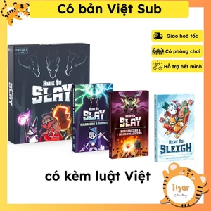 Here to Slay và gói mở rộng kèm luật tiếng Việt Boardgame Tigarboardgame