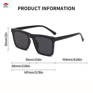 Kính râm vuông hợp thời trang dành cho nữ Chống nắng Khung vuông Kính râm lái xe cho trang phục dự tiệc thời trang phù hợp
