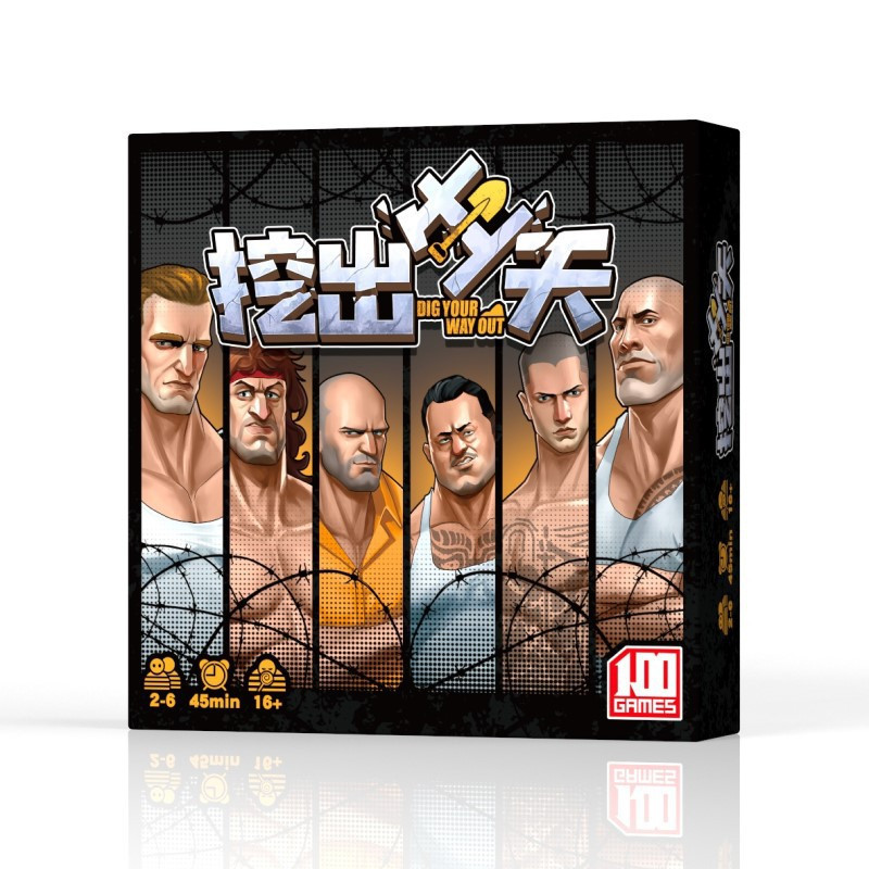 Boardgame siêu cuốn Dig Your Way Out - Băng Đảng Vượt Ngục Vietsub Tigar