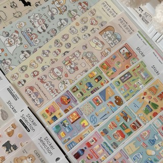 Sticker sheet Gaia Nhật Bản nhiều mẫu mới (update T10)