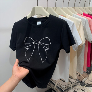 Hiixiivi [Mới 100% Cotton] Áo thun ngắn tay nữ Tee Baggy Nam Nữ Baggy Tròn Unisex Cổ dáng rộng Unisex Tee 4 / 12