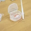 Hộp Răng Nhân Tạo CHEESELY, Hộp Tắm Răng Giả Trong Suốt, Hộp Đựng Răng Vệ Sinh Du Lịch Di Động