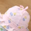 JKDESIGN Mũ ngư dân trẻ sơ sinh, Mũ xô Cotton mềm chống tia cực tím cho bé, Tấm che nắng thoáng khí mỏng thời trang Mũ trẻ mới biết đi