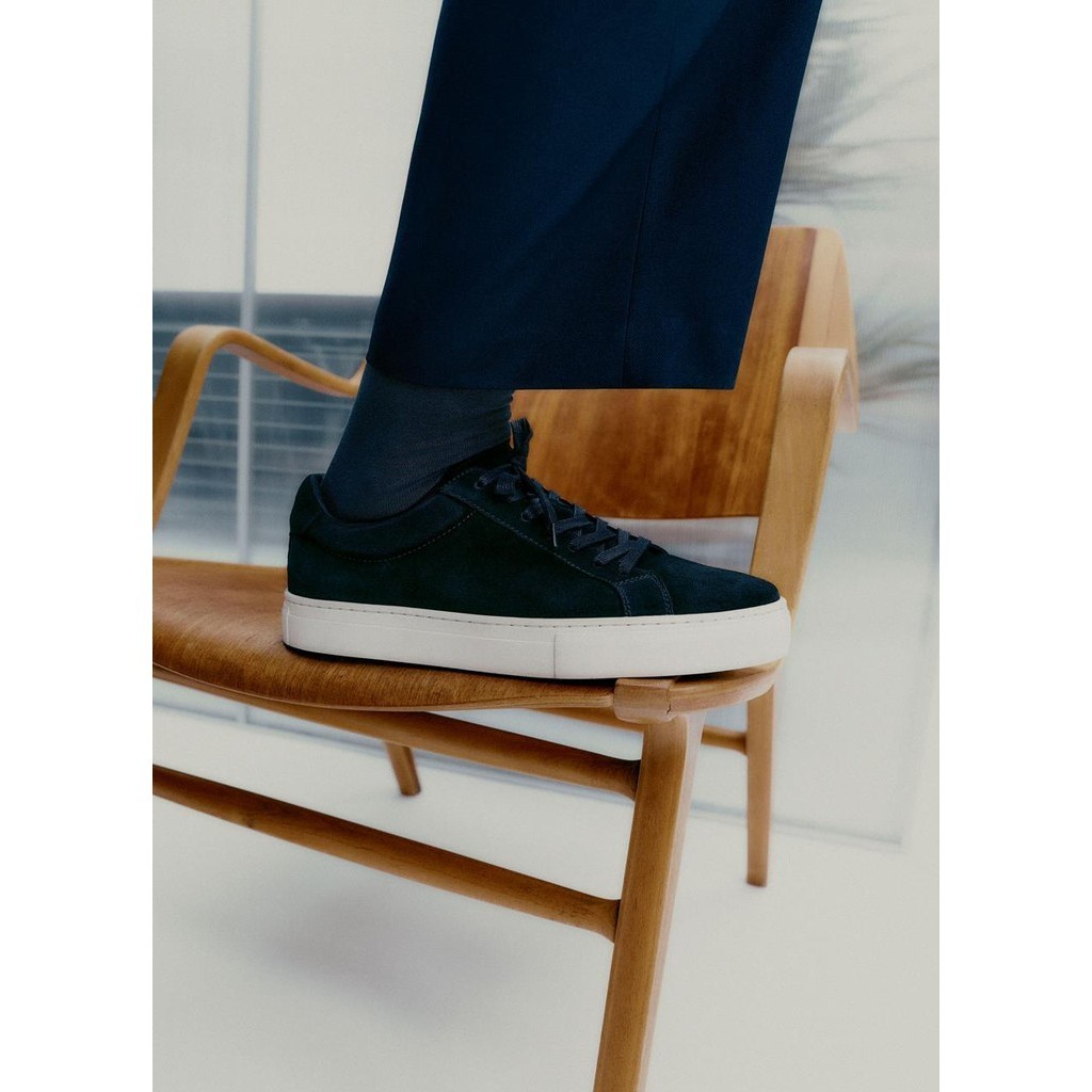 Giày sneaker Vagabond Paul 2.0 Black White Suede chính hãng - Đen trắng- size 42