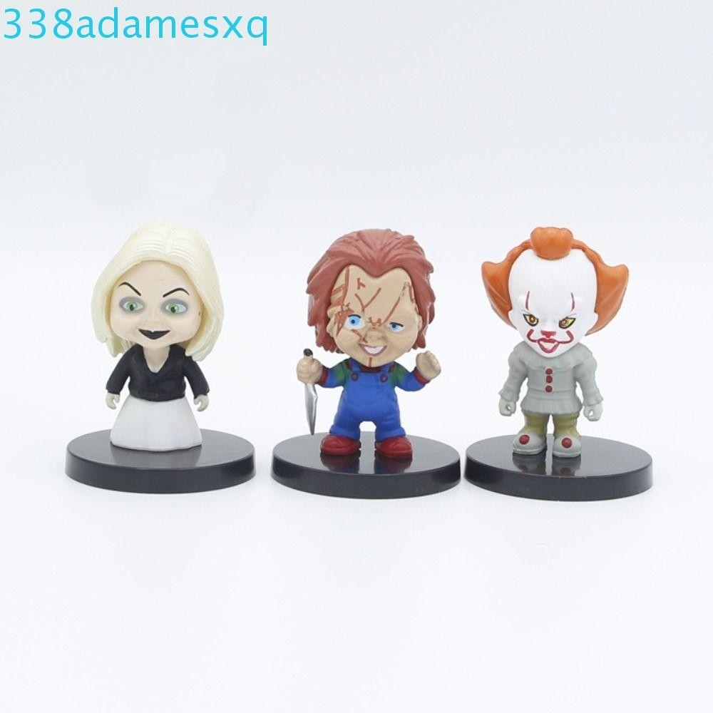 Adamesxqb 10 Cái / lốc Chucky Saw Mô Hình Búp Bê Kinh Dị, Chucky Saw Đồ ...