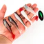 Mồi câu cá mềm đầu Jig có khóa kéo trước T Tail Swimbaits cho Bass Fishing Shad hoặc Tadpole Mồi câu cá cao cấp với Spinner Mồi câu cá cao cấp cho nước ngọt nước mặn