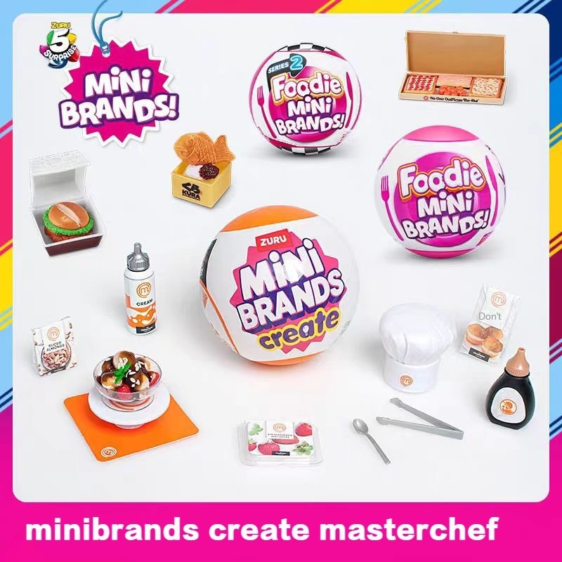 Gourmet Ball Sáng Tạo Nấu Ăn Master ZURU Mini Thương Hiệu Tạo ...