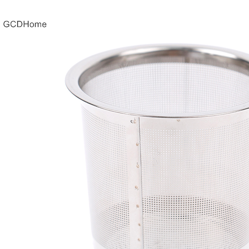Gcdhome Lưới Trà Pha Lọc Lá Lọc Rò Rỉ Sàng Cốc Kim Loại Thép Không Gỉ HOT