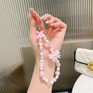 Thời Trang Hoạt Hình Dễ Thương Gấu Dây Xích Dây Handmade Nhiều Màu Sắc Tình Yêu Thỏ Dây Xích Tự Làm Mặt Dây Chuyền Vỏ Điện Thoại Phụ Kiện Trang Sức